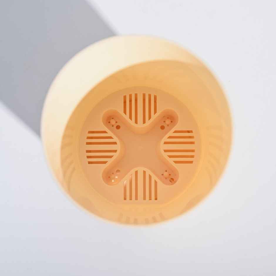 Ugaoo Krish Self Watering Round Pots | 4 Inch | Ivory