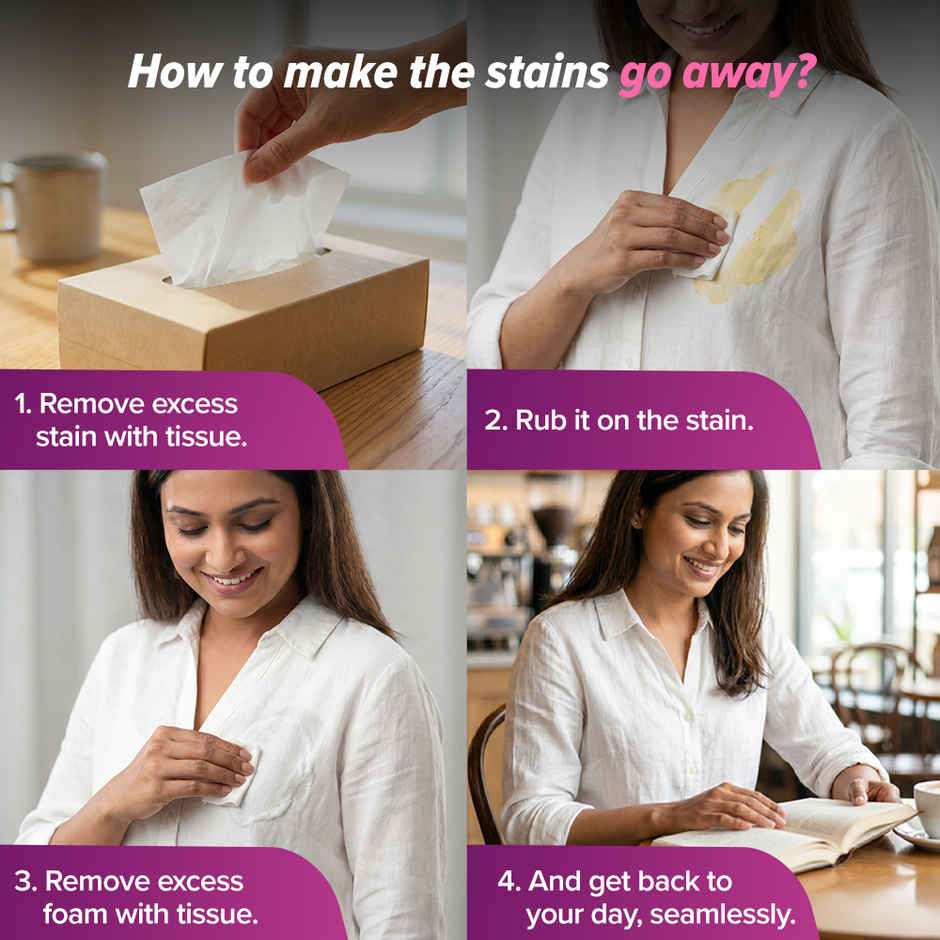Pidilite Stain Off Stain Remover Wipes