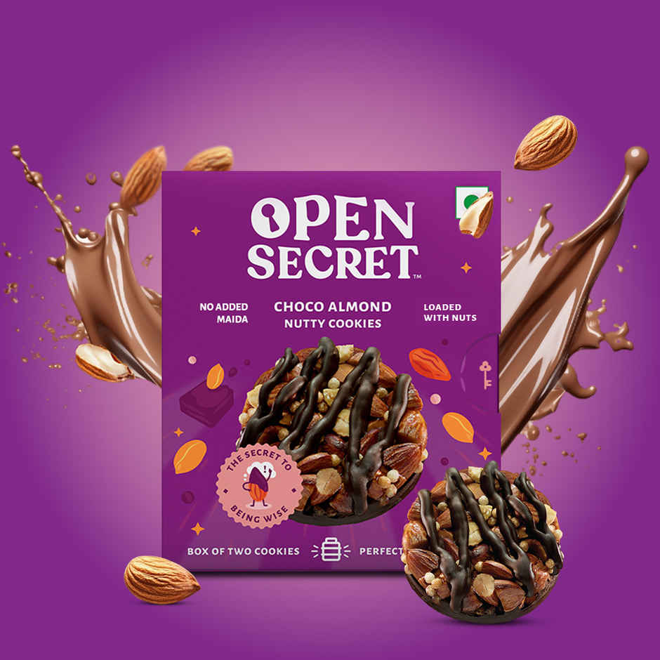 Open Secret Zero Maida Chocolate Almond Protein Cookies