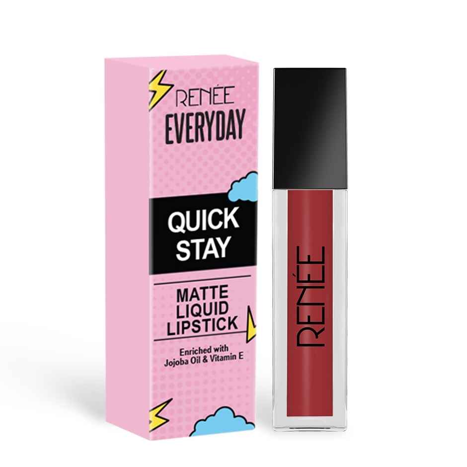Renee Everyday Quick Stay Liquid Lipstick | 03 Red Hour
