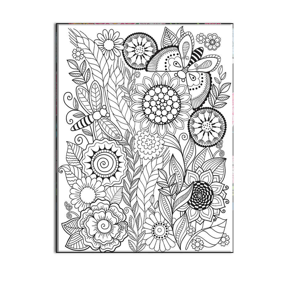 Dreamland Nature Adult Colouring Book