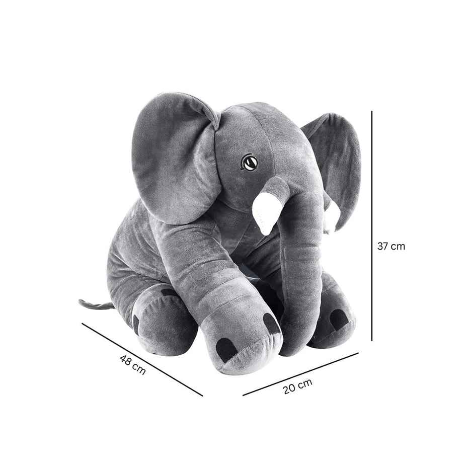 Fablue Big Size Stuffed Elephant Animal Soft Toy For Kids - Soft Plush Hugging Soft Toy - 60 cm