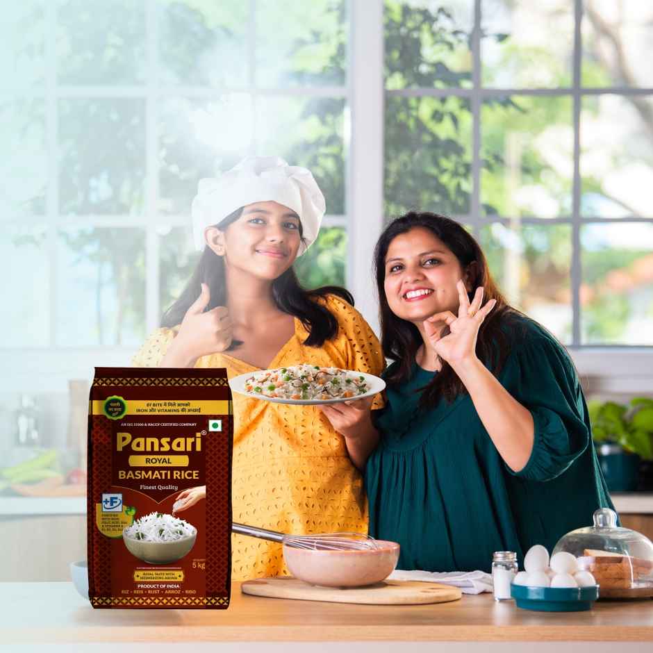 Pansari Royal Premium Basmati Rice | Extra Long Grain | Chawal