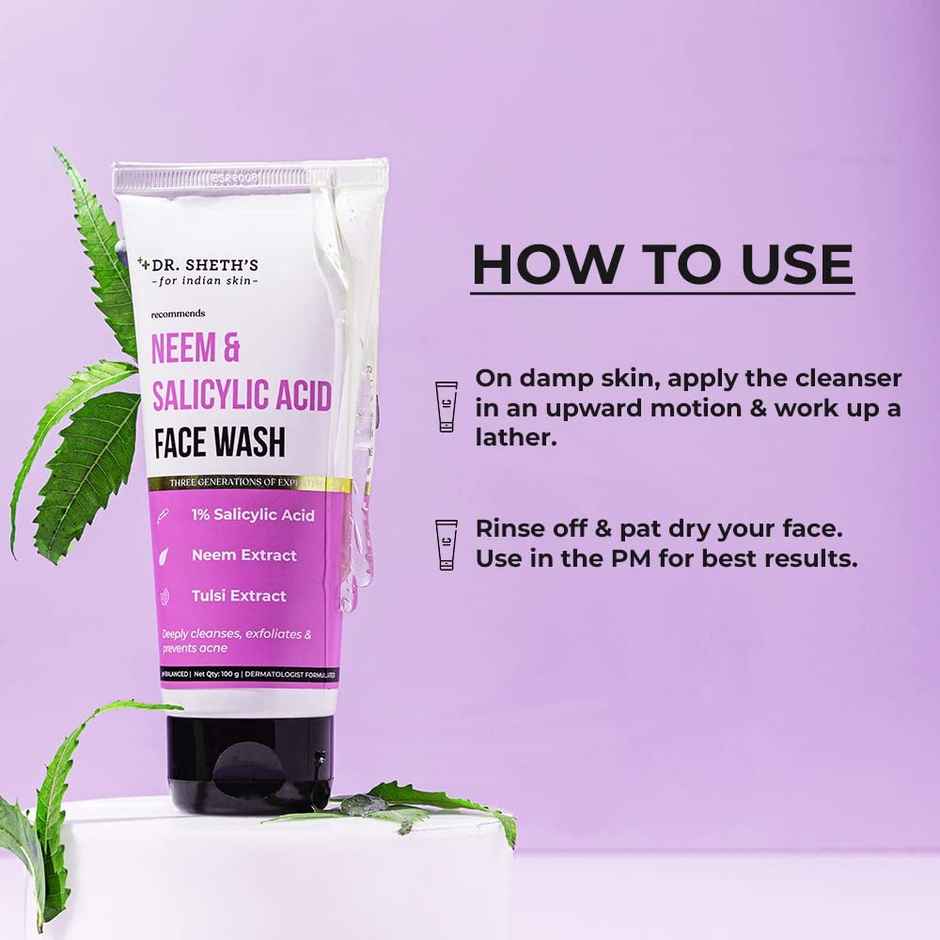 Dr. Sheth's Neem and Salicylic Acid Face Wash