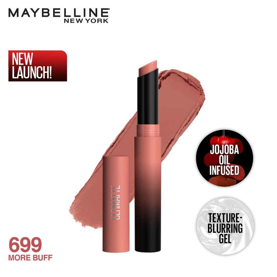 Maybelline Color Sensational Ultimattes Lipstick, 699 More Buff