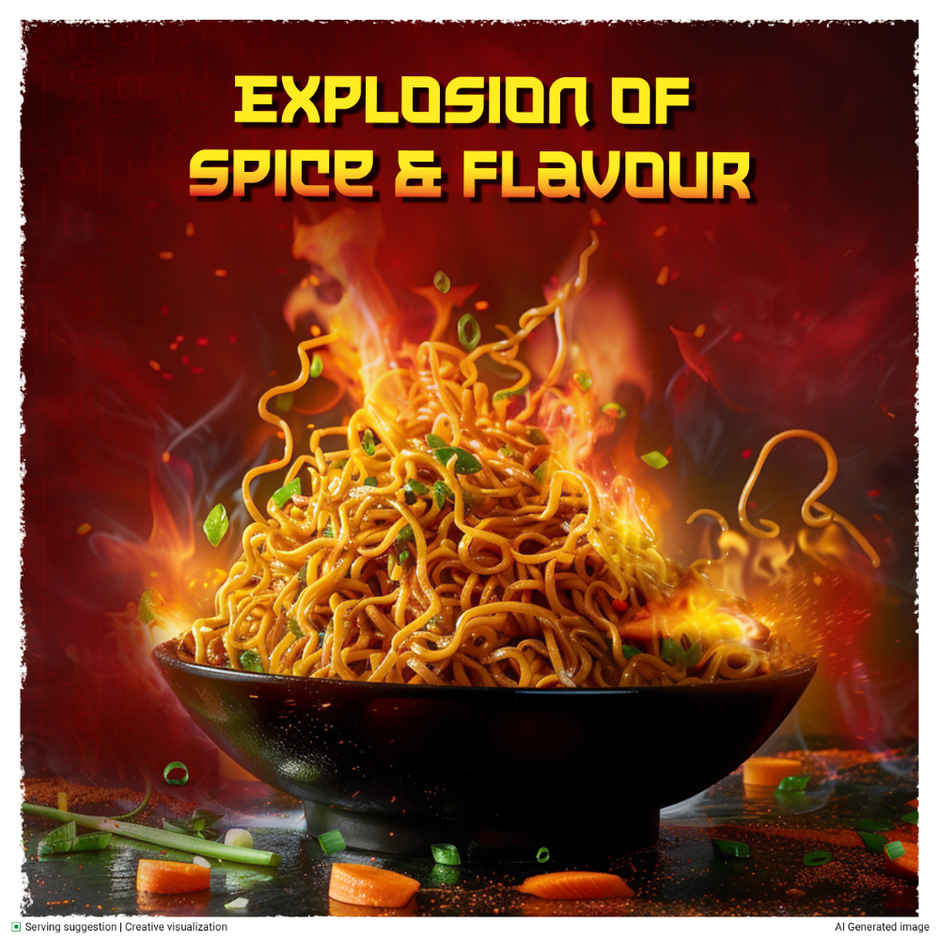 Yippee Korean Fiery Hot Noodles