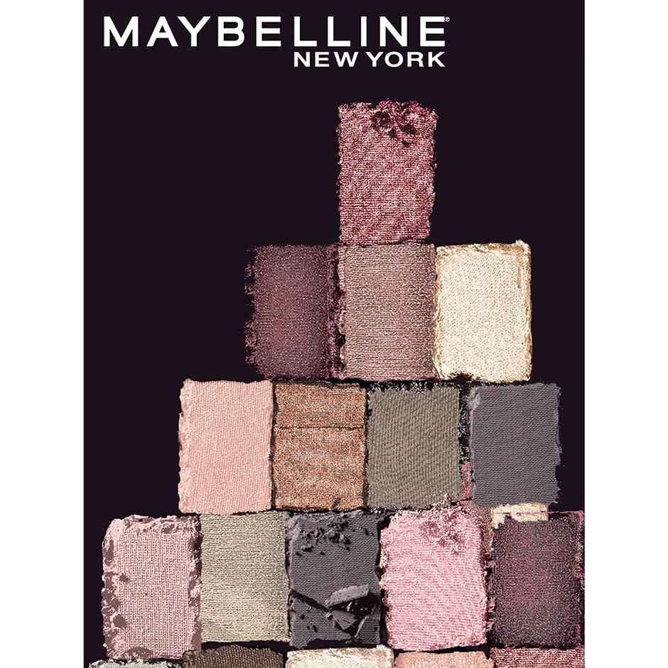 Maybelline New York The Blushed Nudes Eyeshadow Palette, 12 Highly Blendable Shades