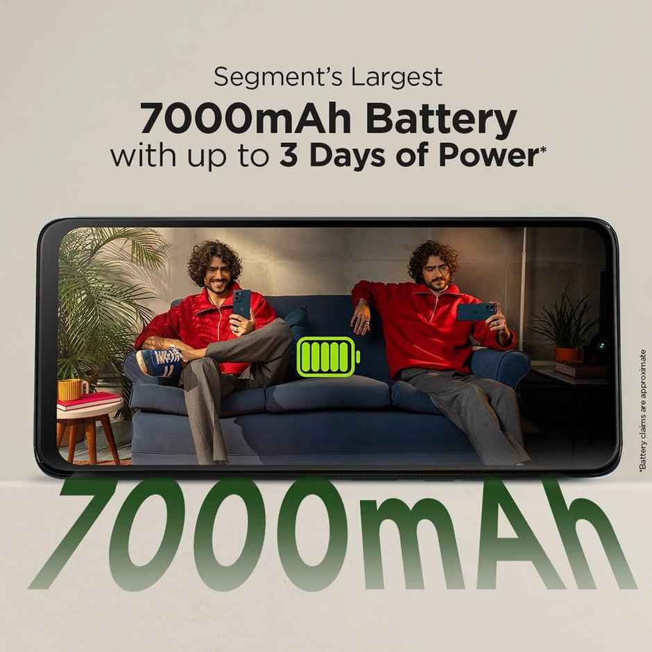 Motorola G06 Power | 4 GB RAM | 64 GB Storage | 6.88 in Display | 4G, 3G, 2G | Pantone Tendril