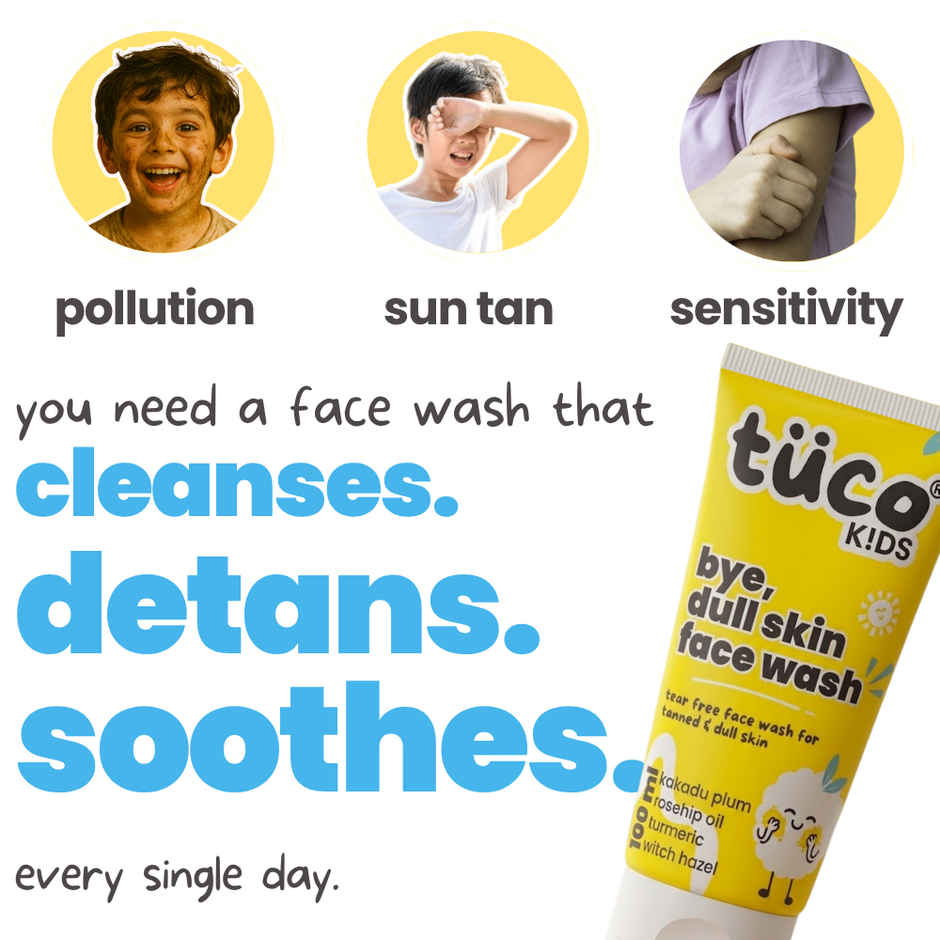Tuco Kids Anti Dull Skin Facewash