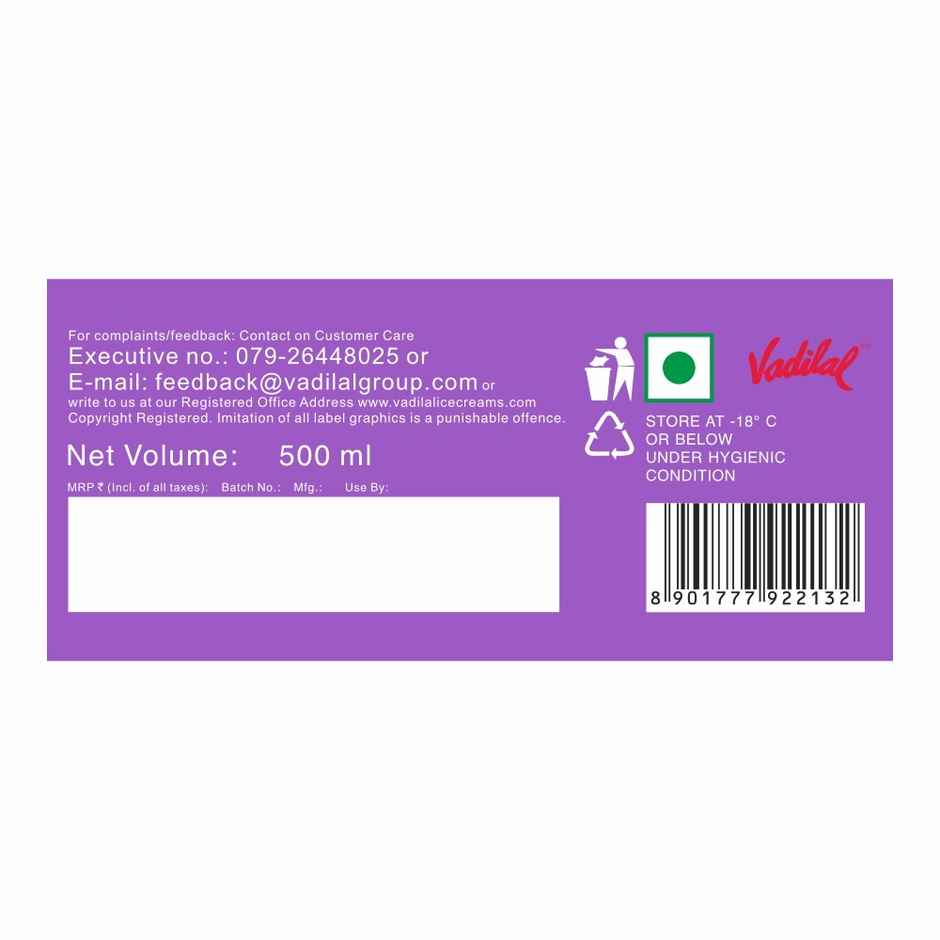 Vadilal Dark Chocolate Icecream Cake Combo