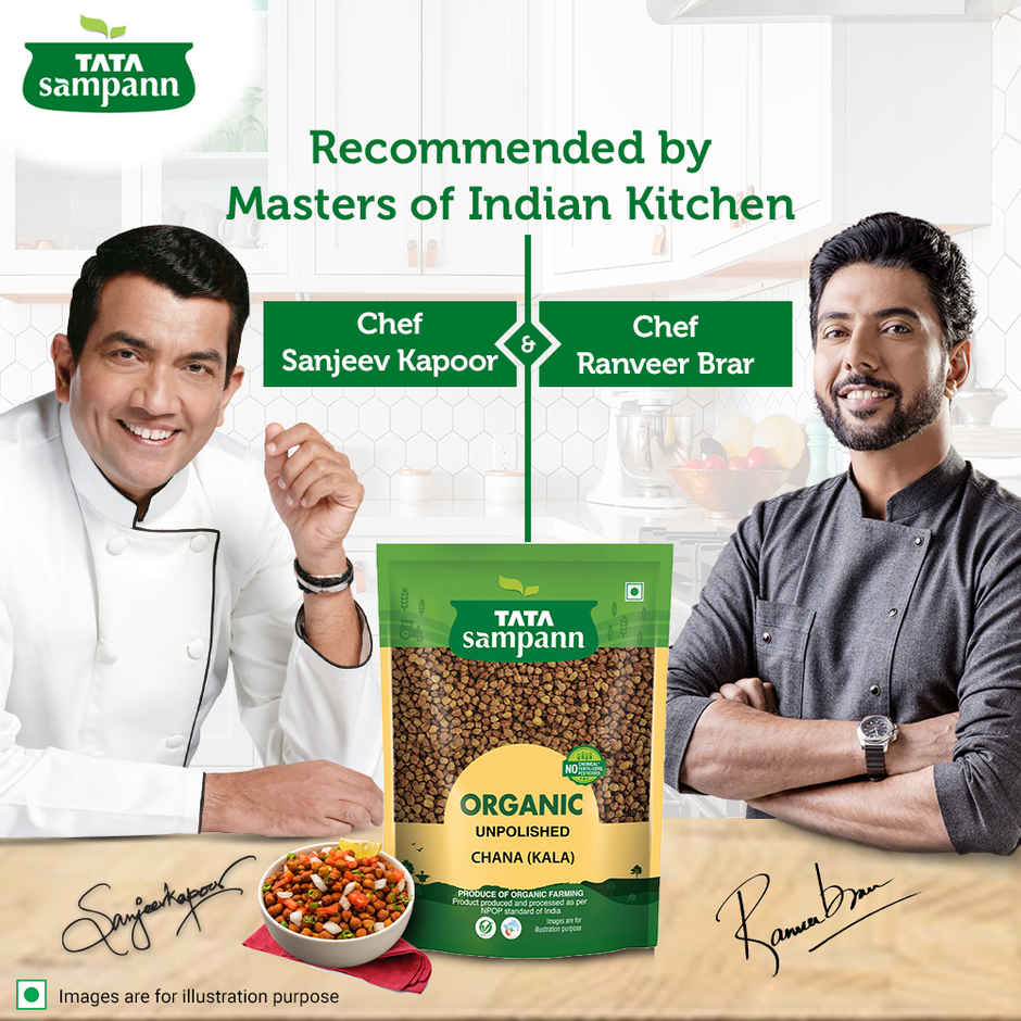 Tata Sampann Organic Unpolished Brown (Kala) Chana