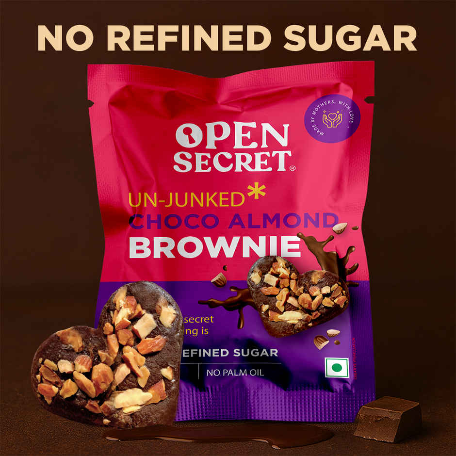 Open Secret Chocolate Cookies, Brownie and Dry Fruits Hamper | Zero Maida