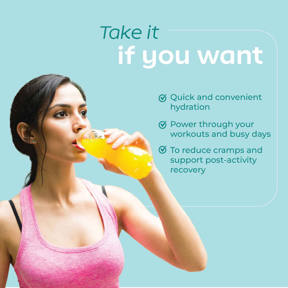 Arth By Emcure Electrolyte Hydration Boosts Energy Orange flavour