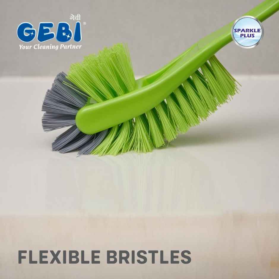 Gebi Antibacterial Mega Dual Action Toilet Brush