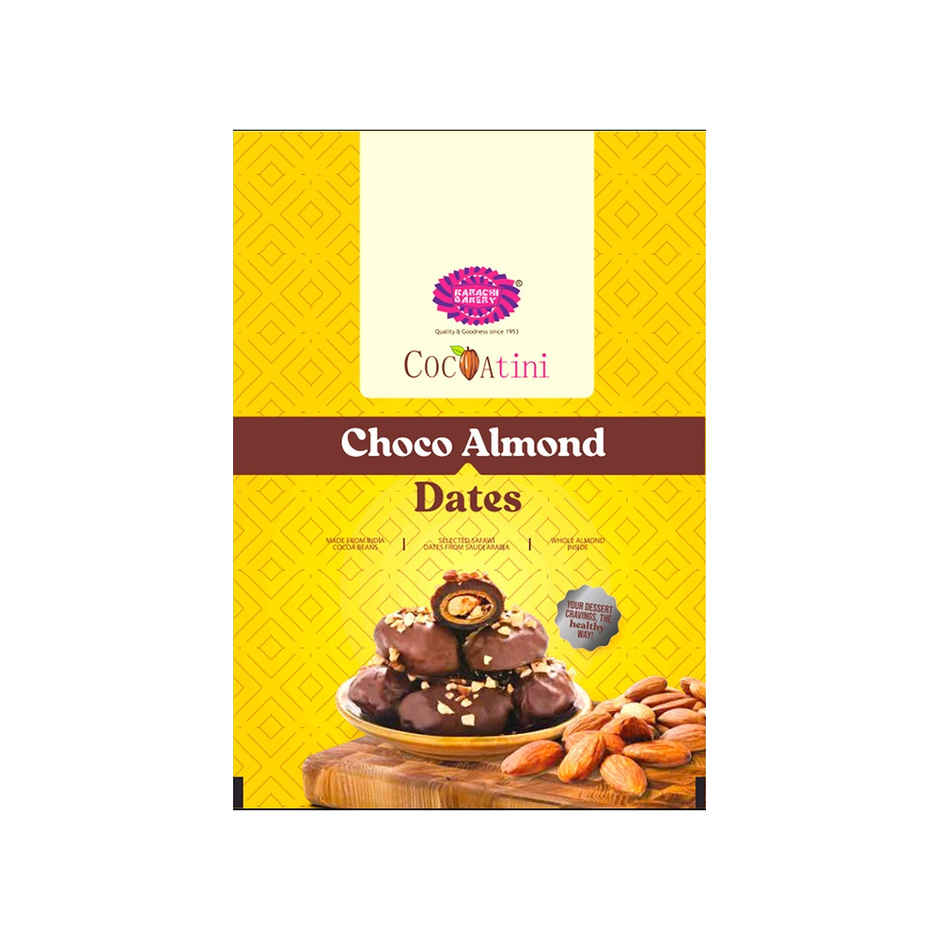 Karachi Bakery Choco Almond Dates Shaped Chocolates