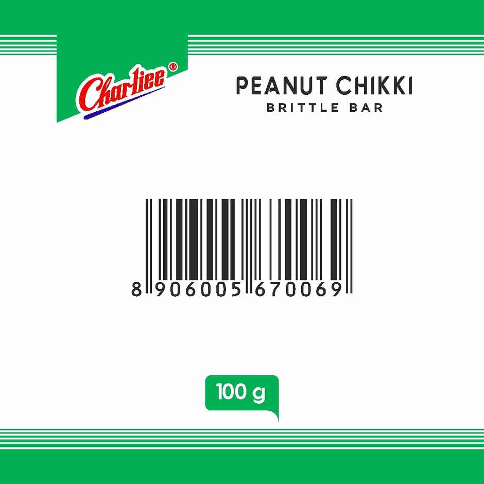 Charliee Peanut Chikki | Sweet & Crunchy