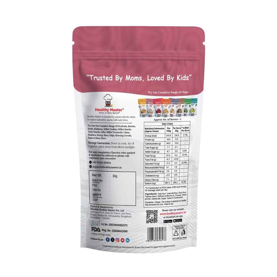 Healthy Master Oats Chips