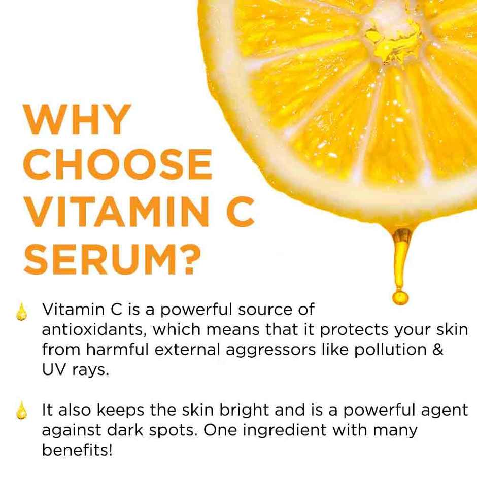 Garnier Skin Naturals Face Serum Brightening and Anti-Dark Spots Bright Complete Vit C Booster