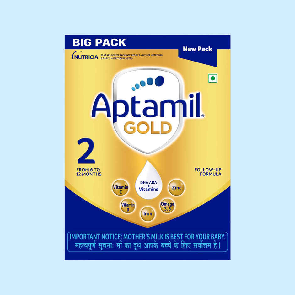 Aptamil Gold 2 Follow up Infant Formula Powder | Stage 2 | After 6 months