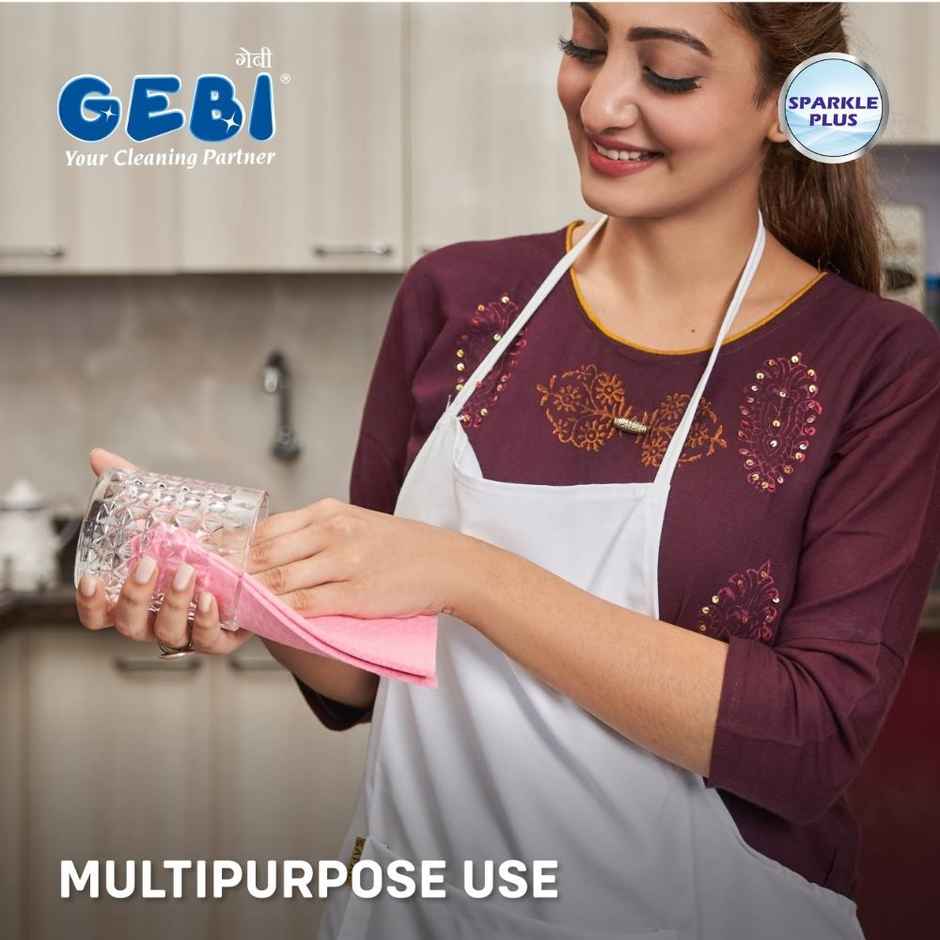 Gebi Cellulose Sponge Wipes | 3 Pack - 18 x 20.5 cm