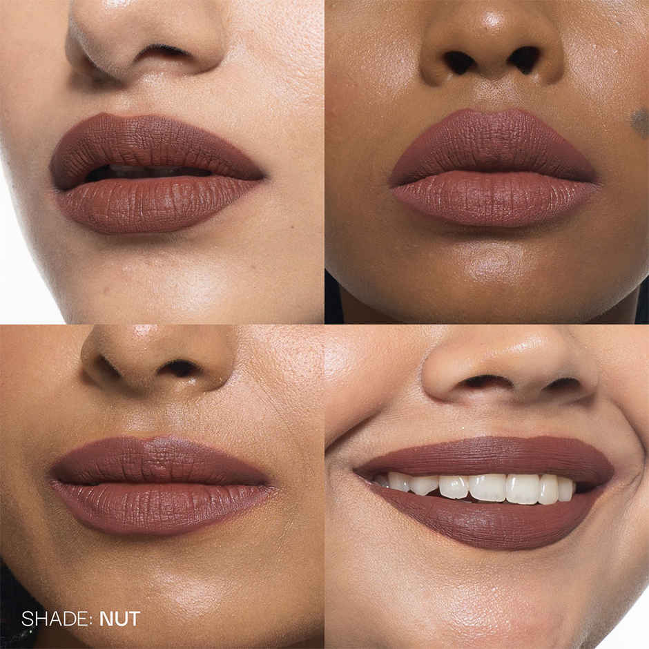 Fae Beauty Lip Whip 12H Matte Liquid Lipstick Enriched With Vitamin E And Cherry Coffee - Nut