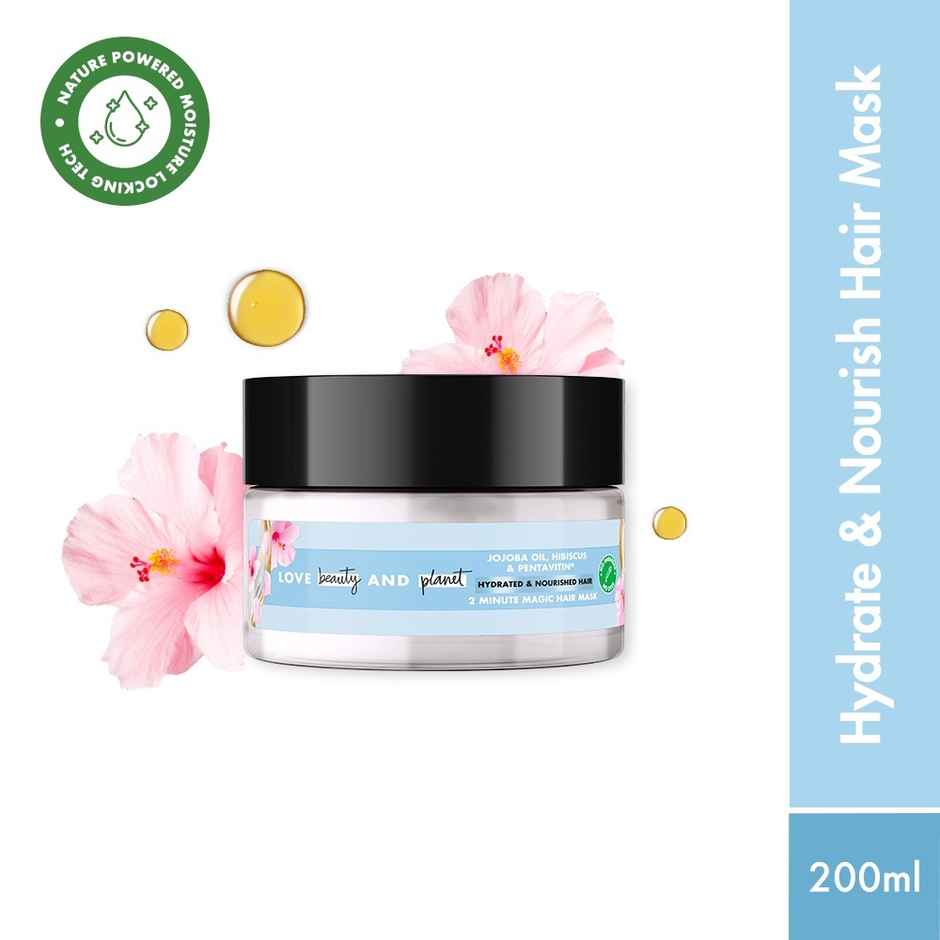 Love Beauty And Planet Jojoba oil | Hibiscus | Pentavitin Hydrate | Nourish Hair Mask