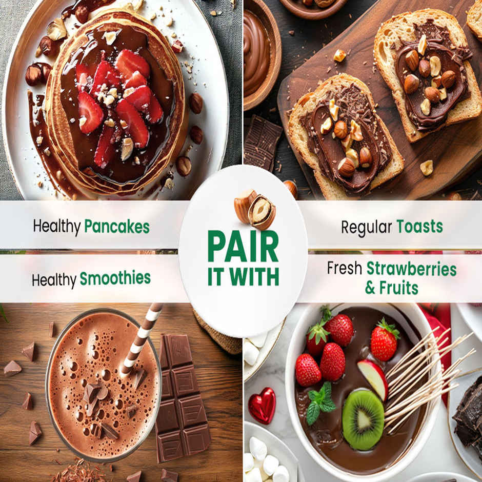 Little Joys Chocolate Spread | Sweetened With Jaggery | Rich Hazelnut | Cocoa | Ragi | Bajra