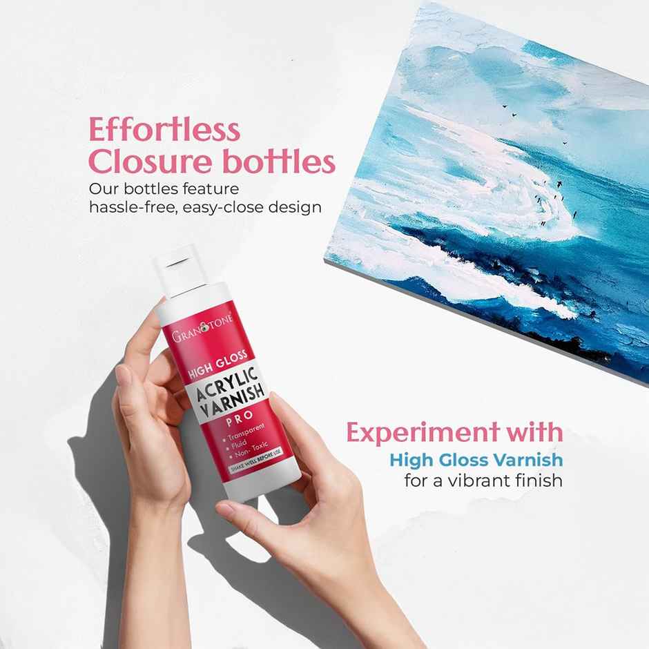 Granotone Acrylic Varnish High Gloss (Transparent)