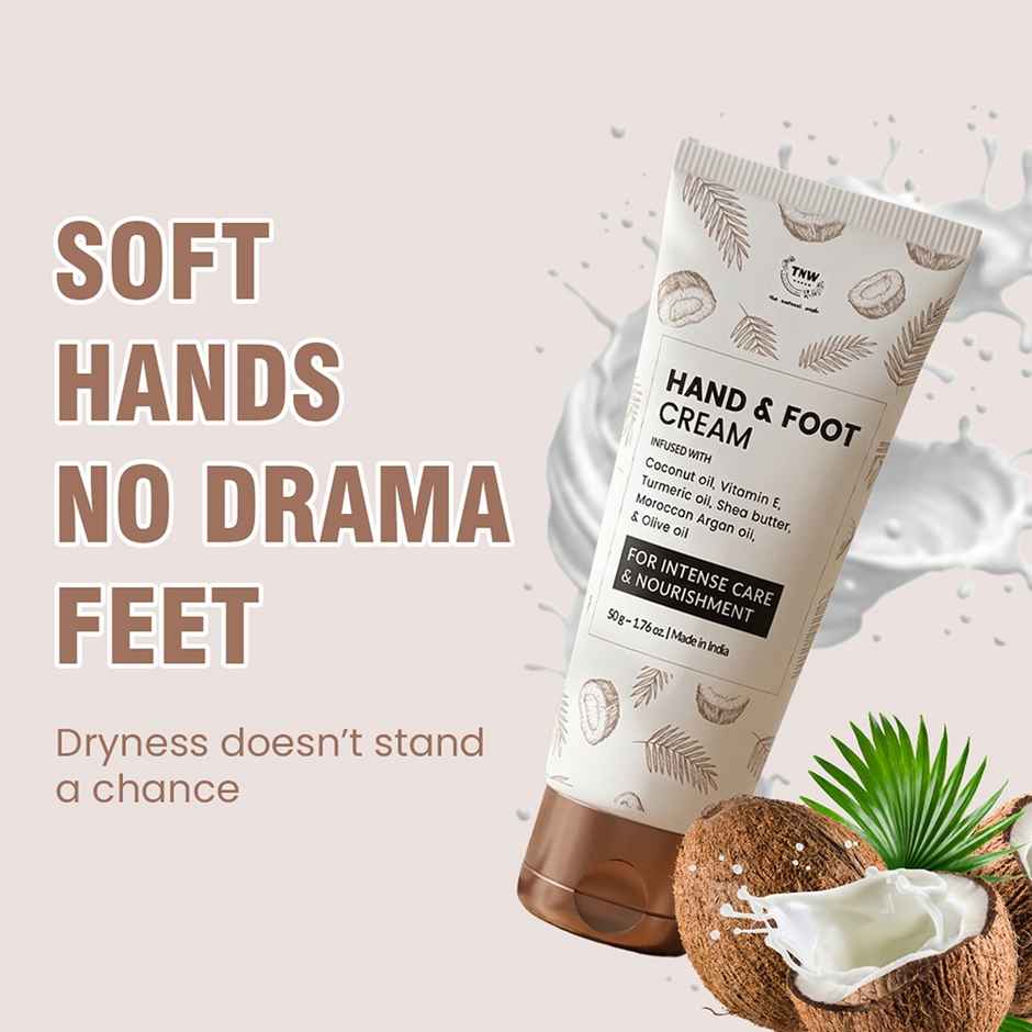 TNW The Natural Wash Coconut Hand & Foot Cream