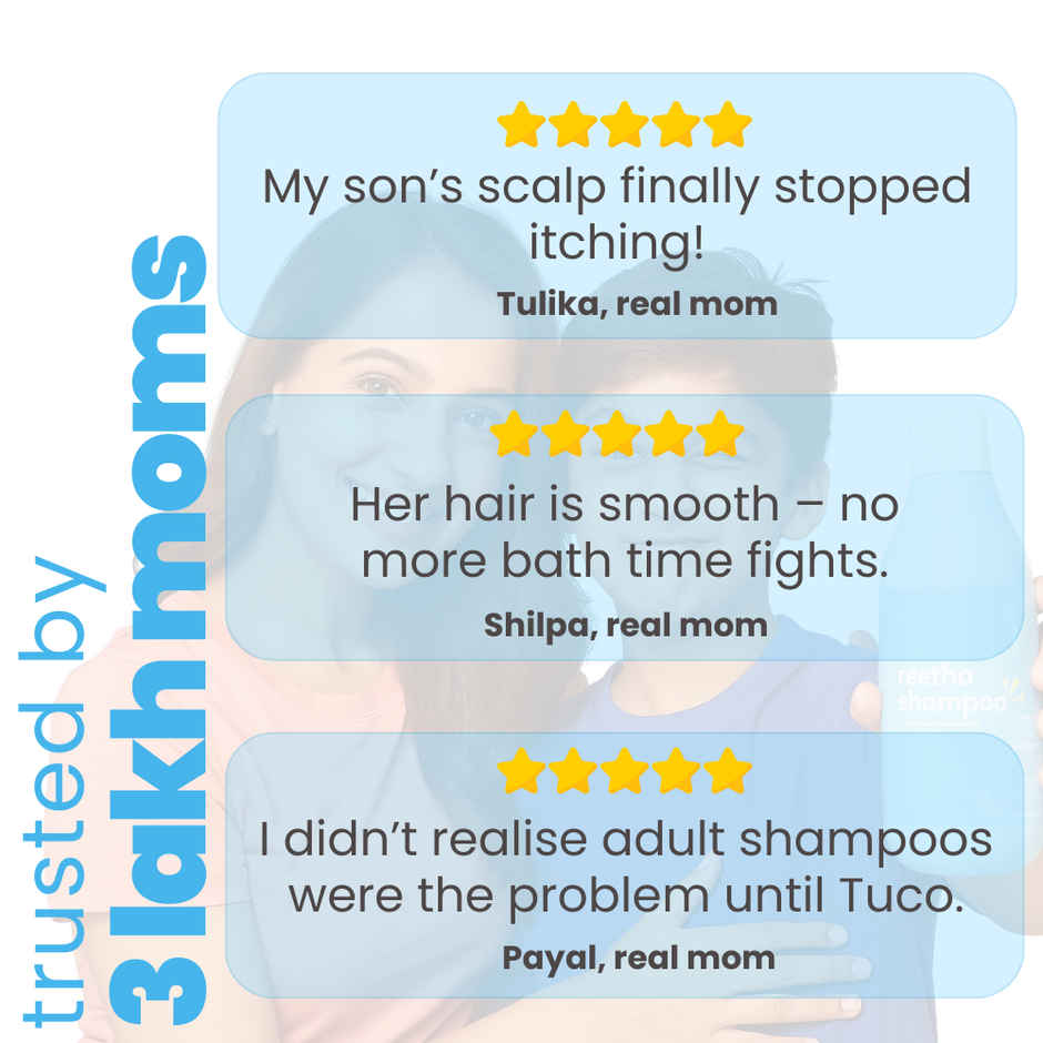 Tuco Kids Natural Reetha Shampoo