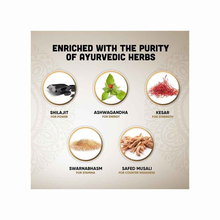 Dabur Shilajit Gold Capsules - 10 Caps