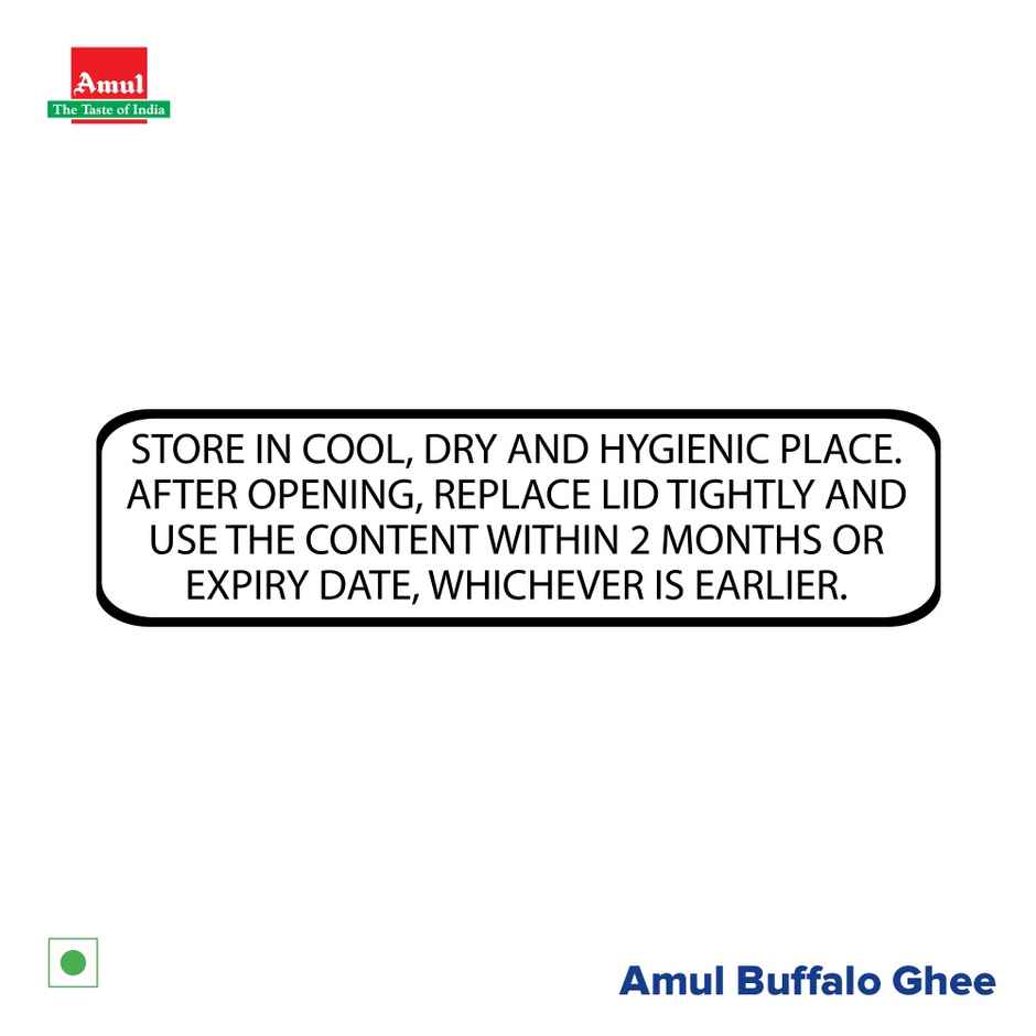 Amul Buffalo Ghee Pack