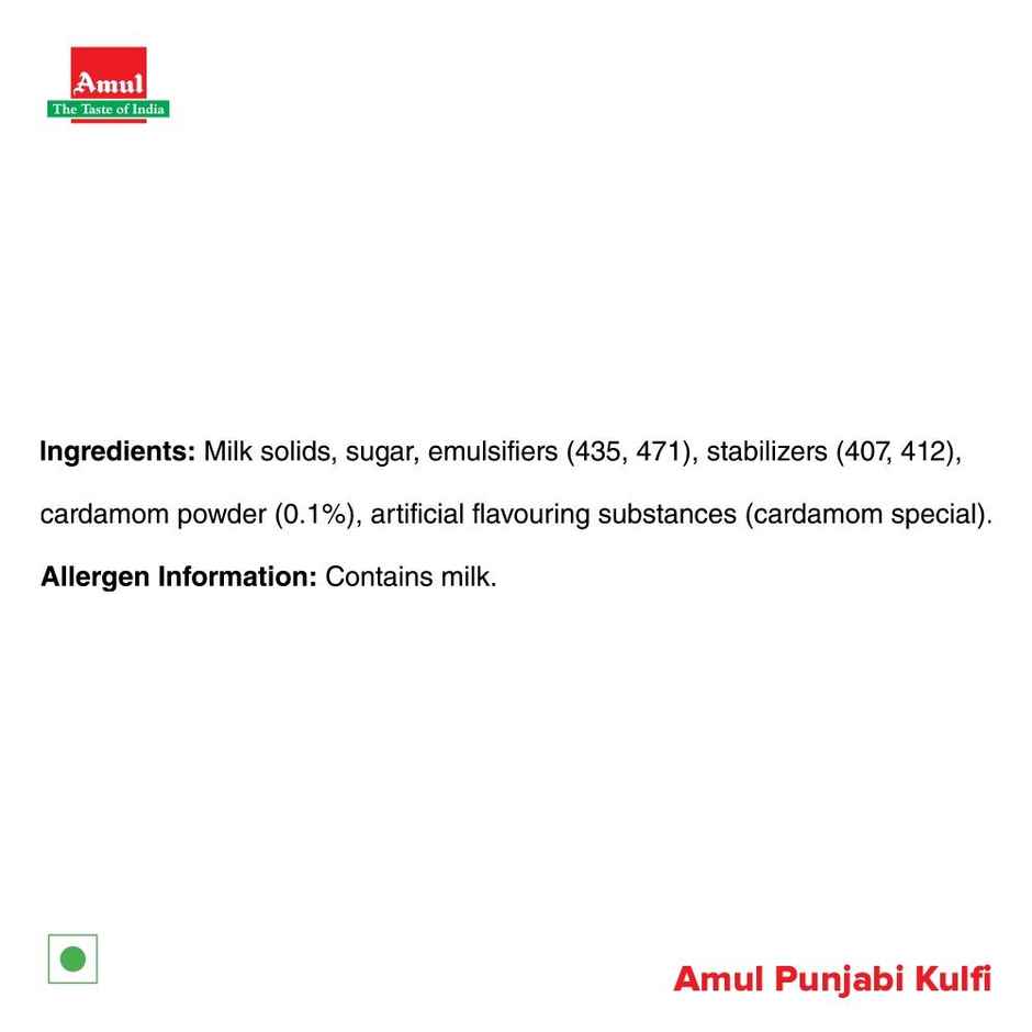 Amul Gold Punjabi Kulfi Ice Cream Stick