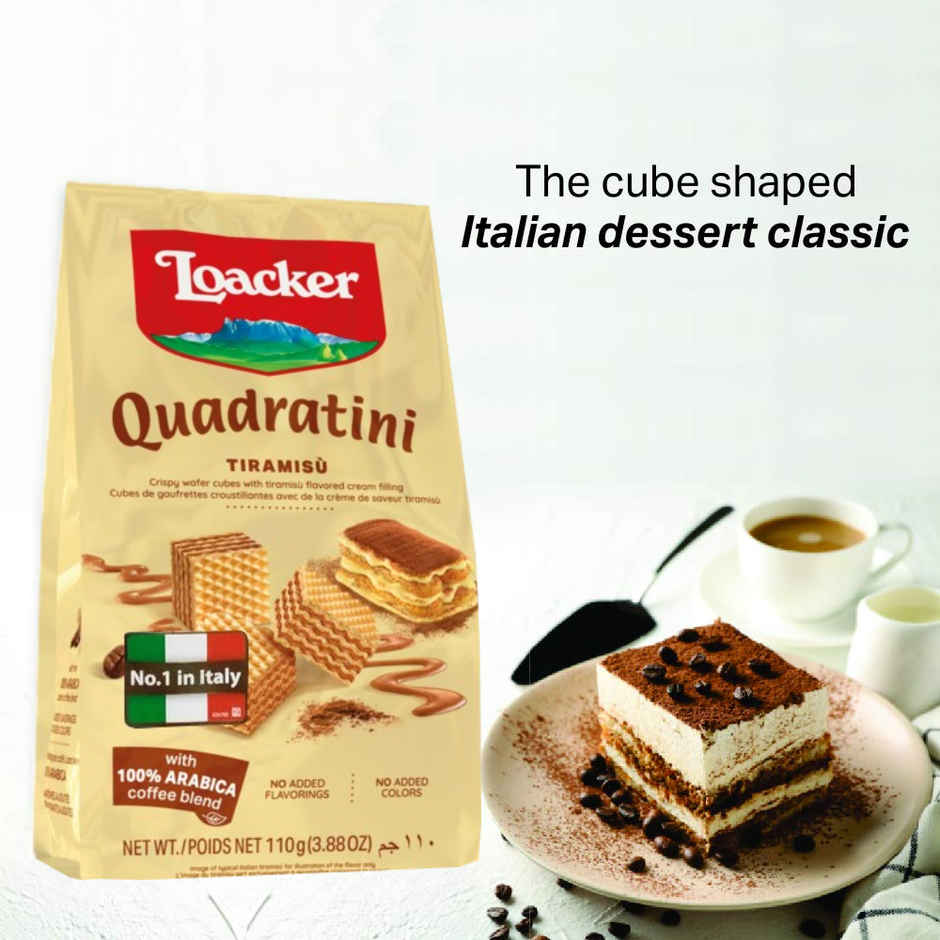 Loacker Quadratini Tiramisu