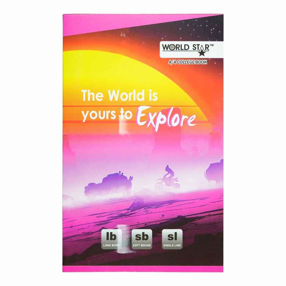 ABK Long Book 17 x 27 Cms 172 Pages Pack Of 6