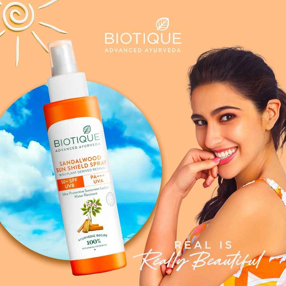 Biotique Sandalwood Sunsheild Spray