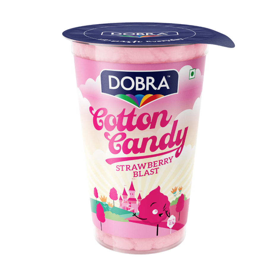 Dobra Cotton Candy - Strawberry Blast