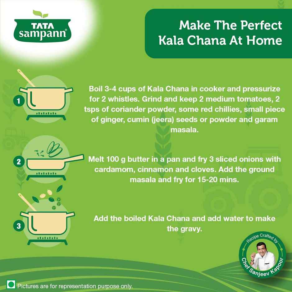 Tata Sampann Kala Chana Combo