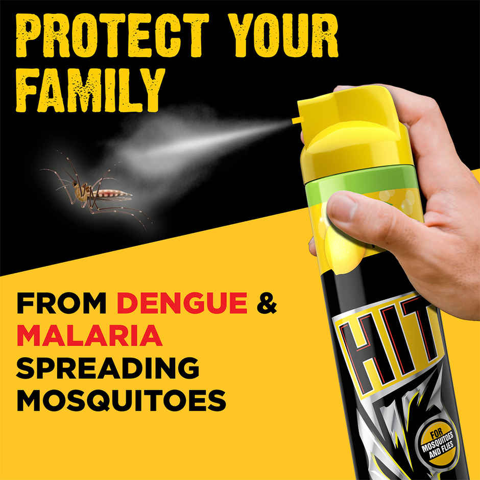 Hit Lime Fragrance Flying Insect & Mosquito Repellent Spray