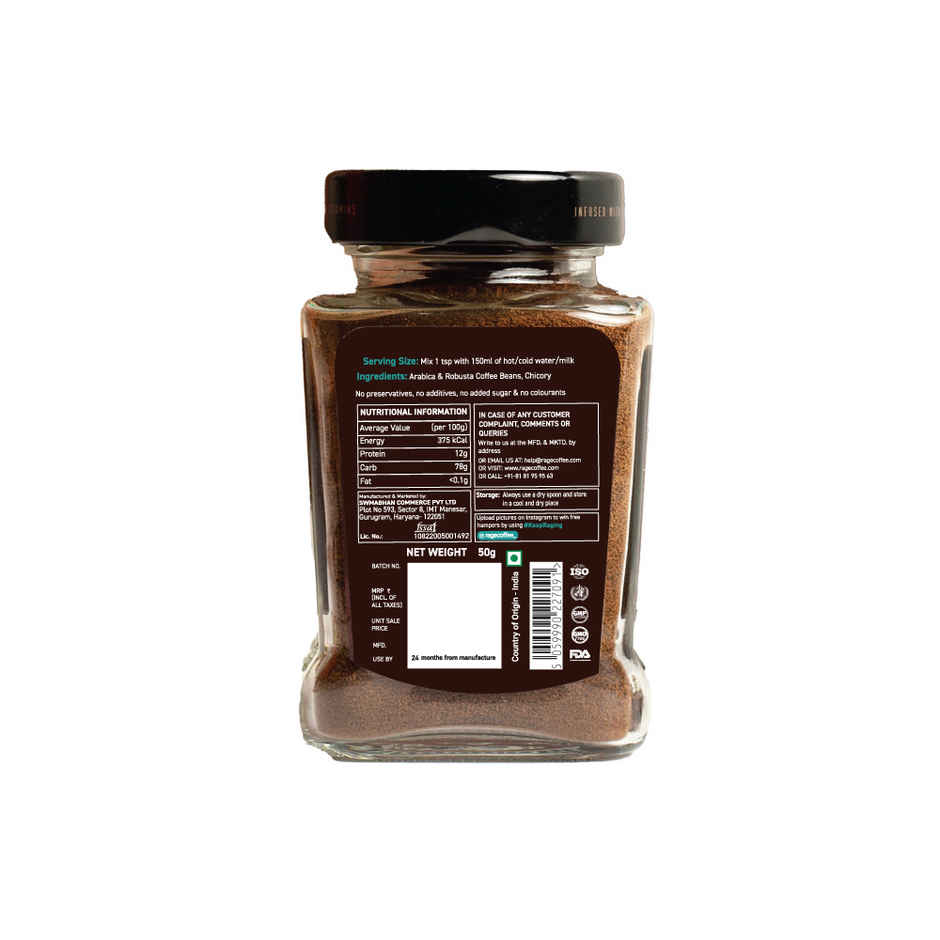 Rage Coffee Dark Roast - Virat Kohli Instant Coffee