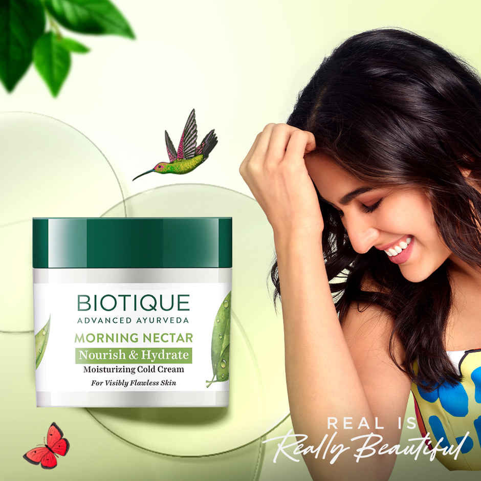 Biotique Morning Nectar Nourish & Hydrate Moisturizing Cold Cream
