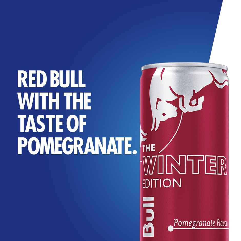 Red Bull Energy Drink The Winter Pomegranate Can