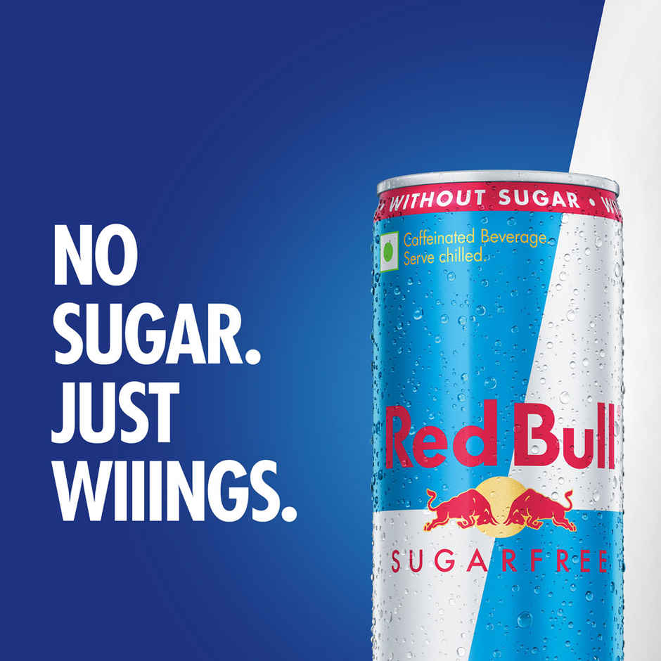 Red Bull Energy Drink Sugar Free Pack Of 4
