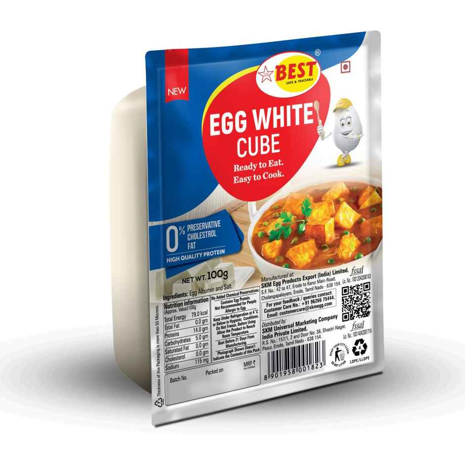 Skm Best Egg White Cube