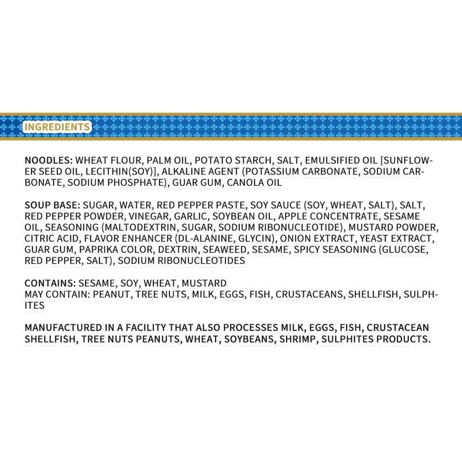 Paldo Bibimmen Spicy Korean Cold Noodles