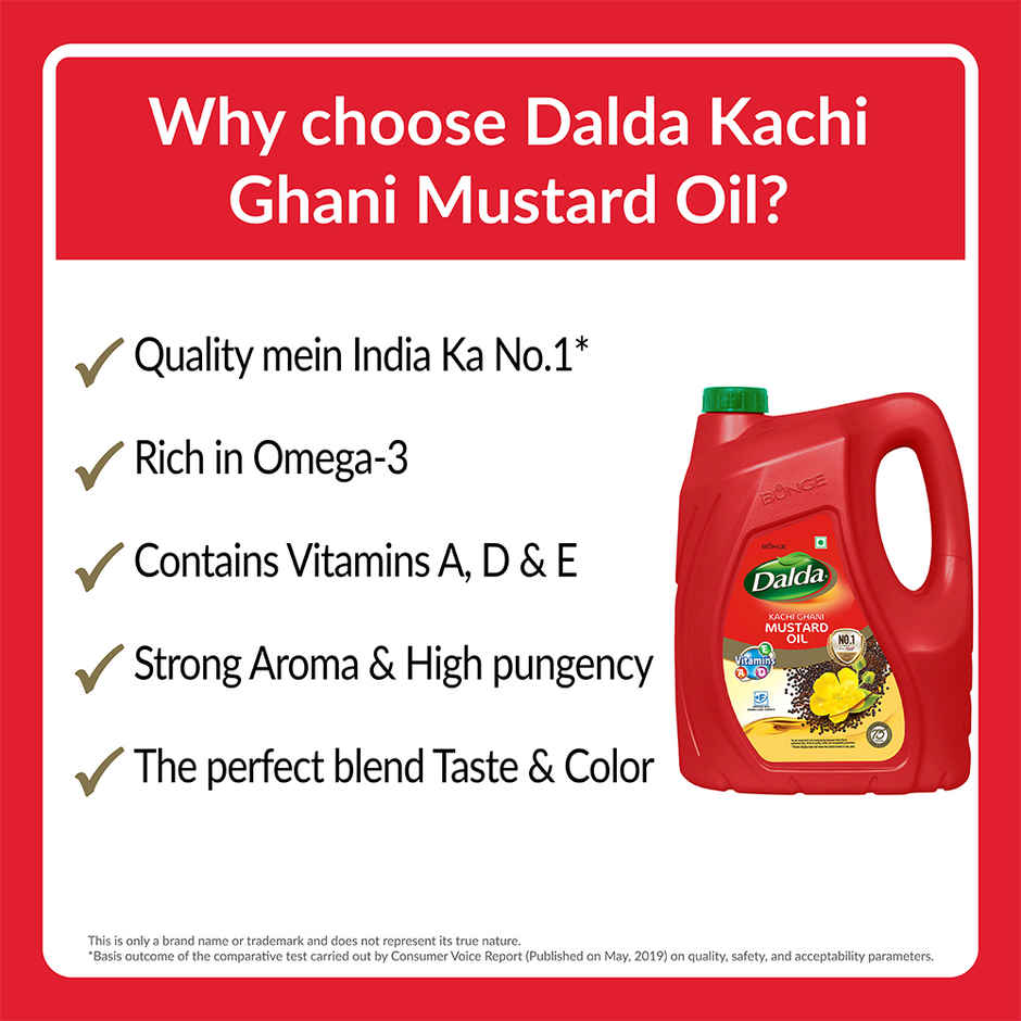 Dalda Kachi Ghani Mustard Oil (Jar)