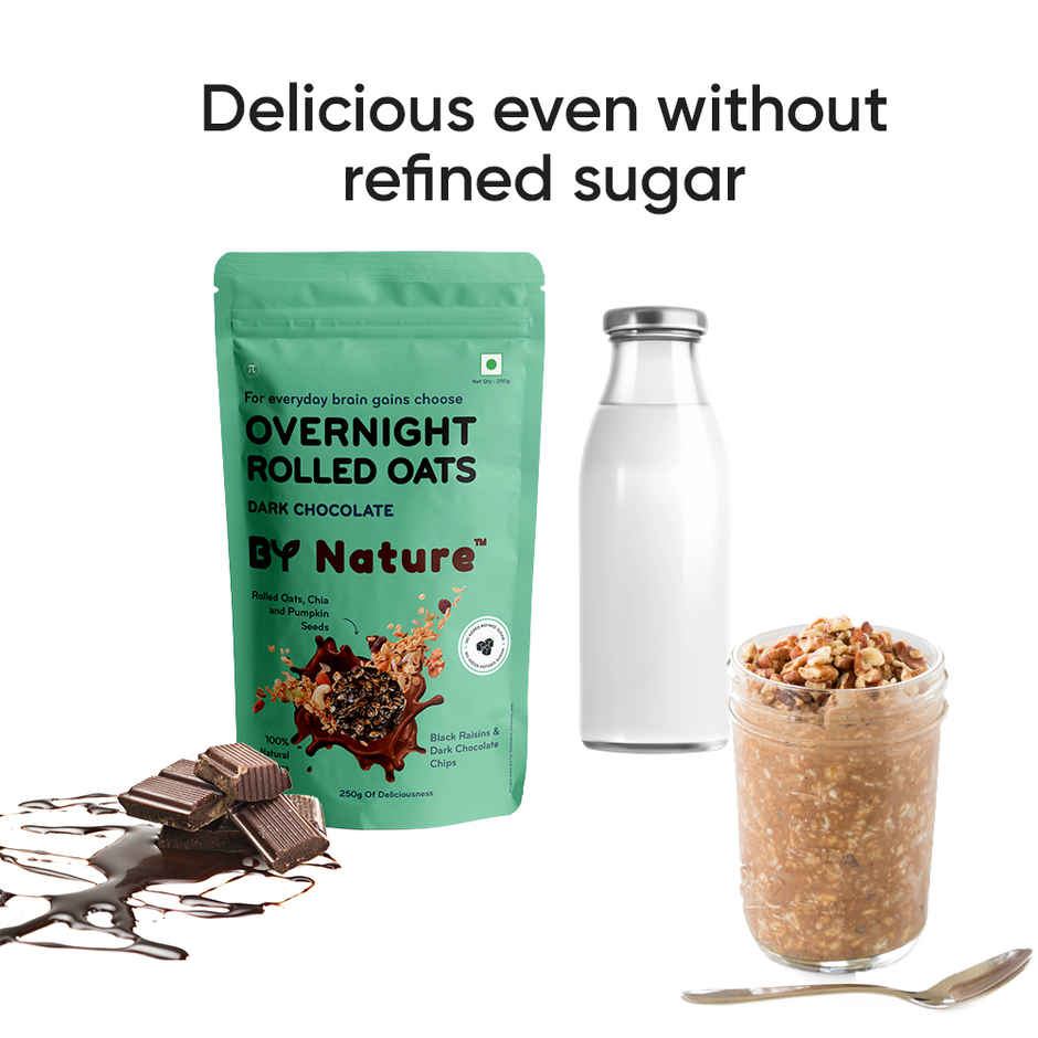 By Nature Overnight Oats - Dark Chocolate