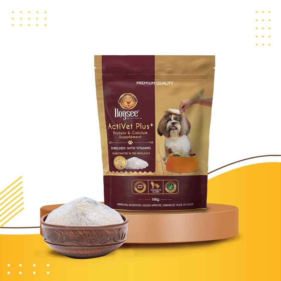 Dogsee ActiVet Plus+ Protein & Calcium Supplement