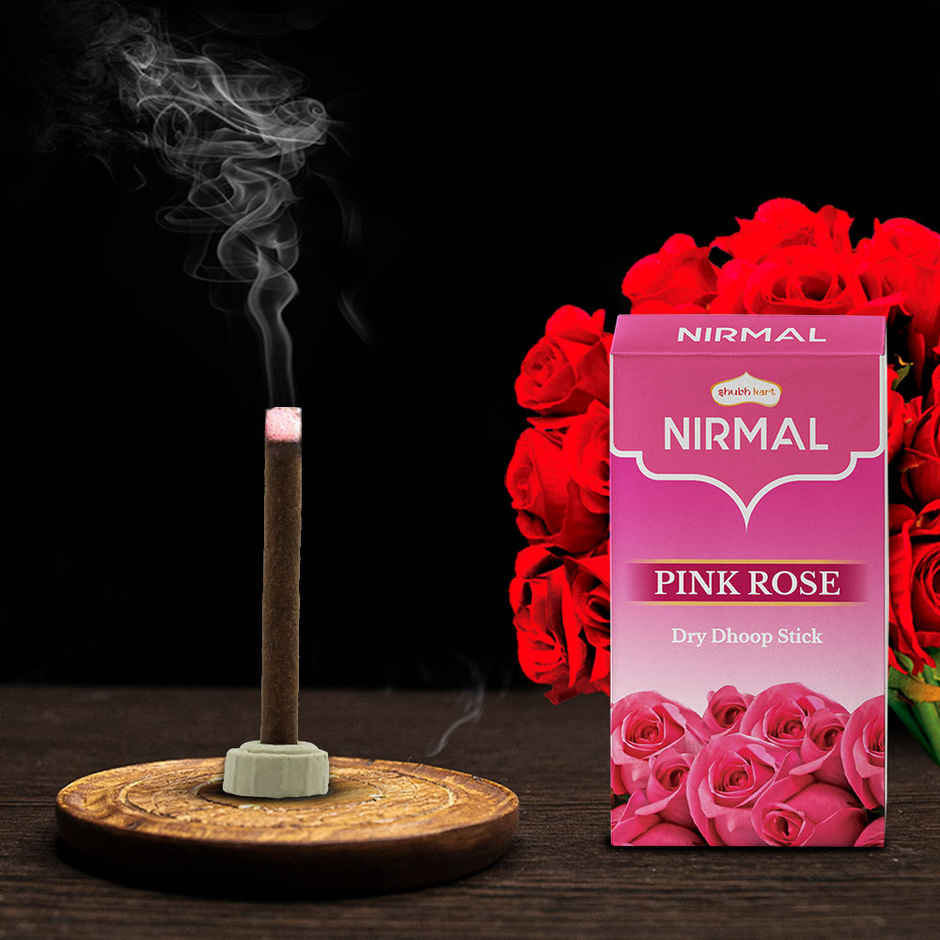 Shubhkart Nirmal Rose Dry Dhoop Stick Combo