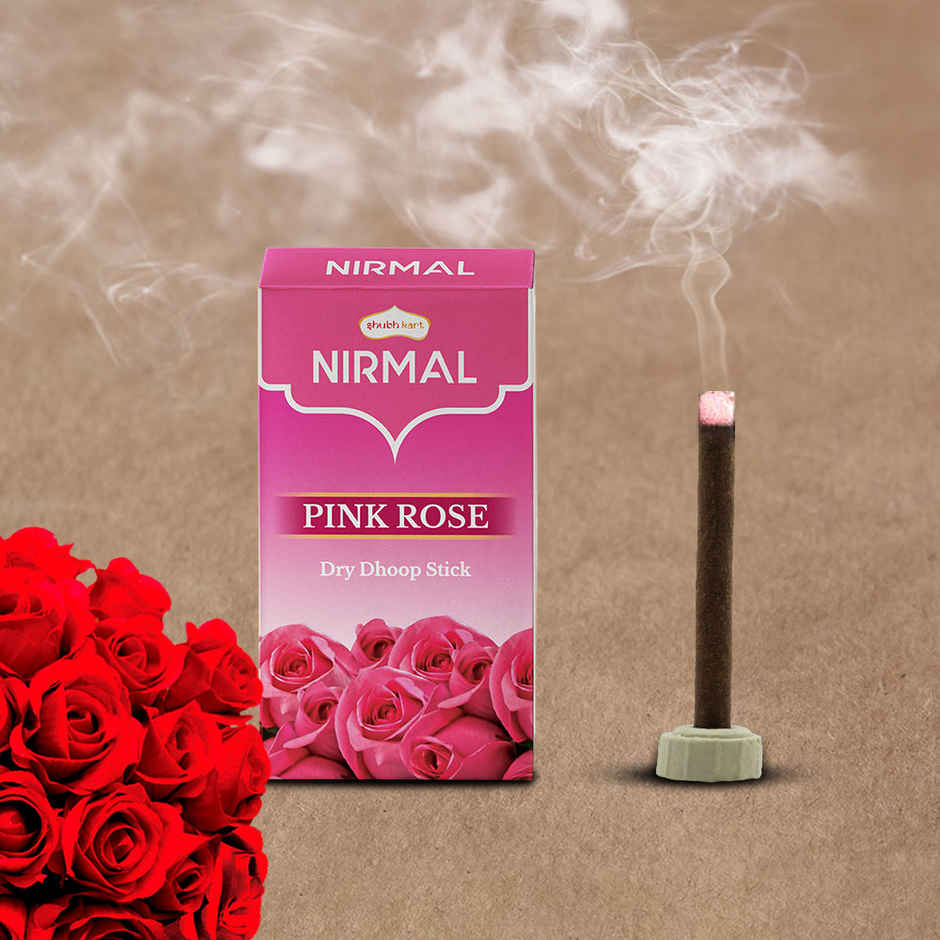 Shubhkart Nirmal Rose Dry Dhoop Stick Combo